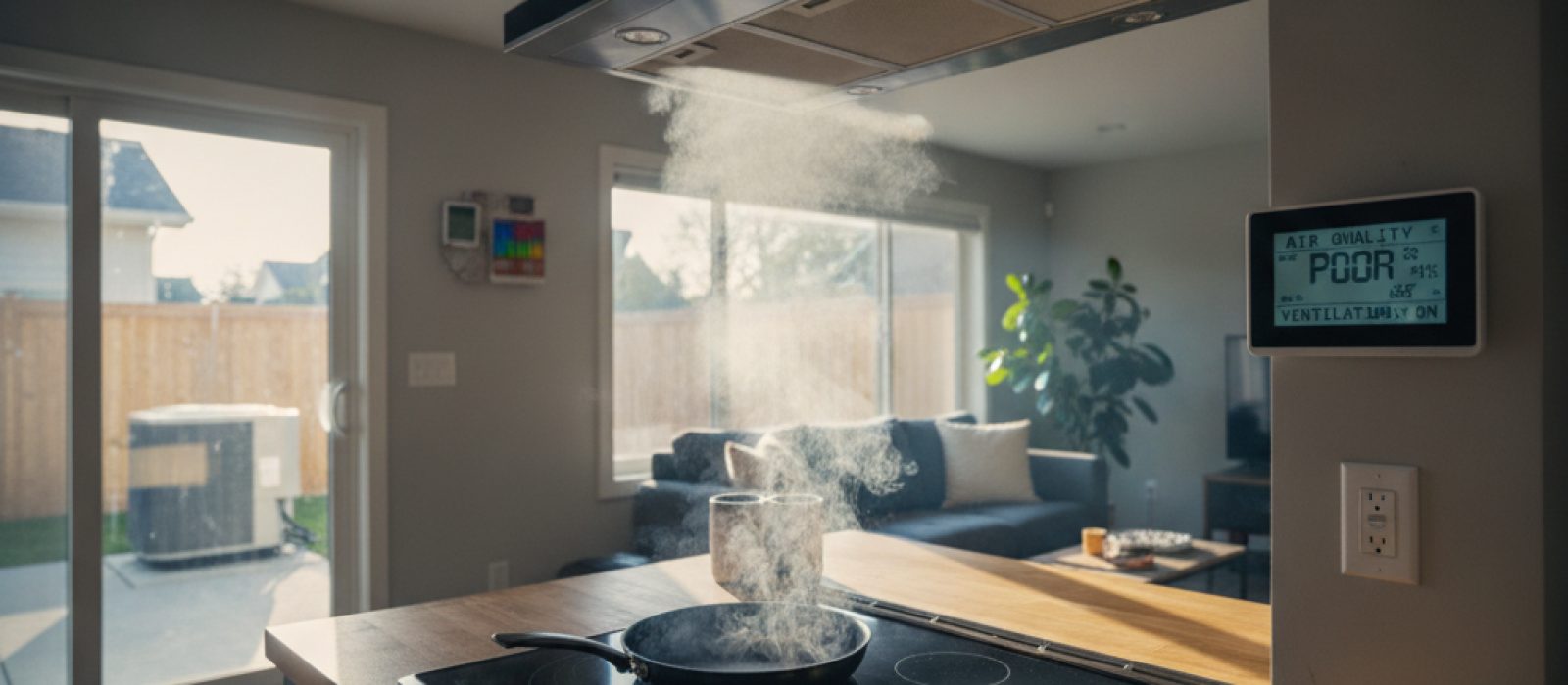 How Cooking Affects Indoor Air Quality (and How Ventilation Helps)