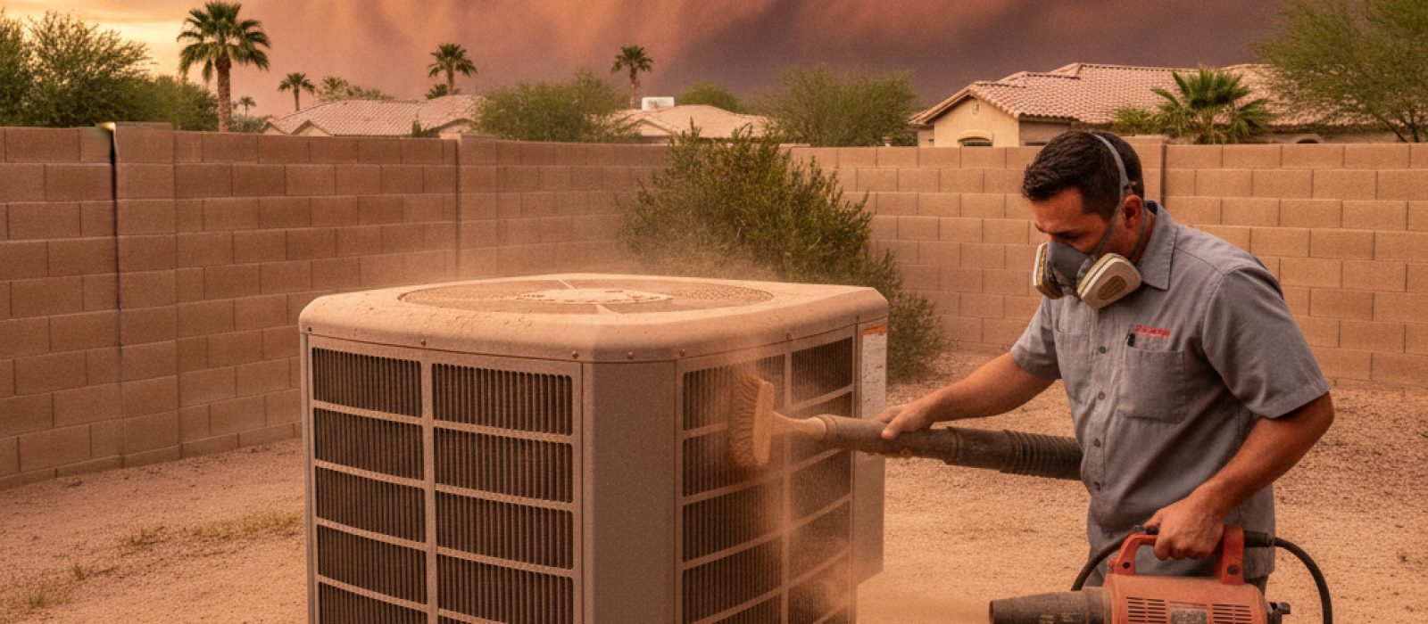 Monsoon Season in Arizona: Preparing Your AC for Dust Storms
