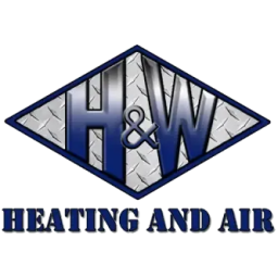 H And W Heating And Air logo