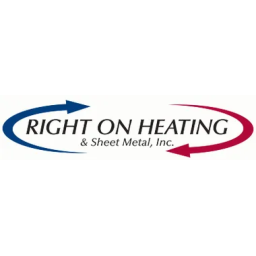 Right On Heating & Sheet Metal logo