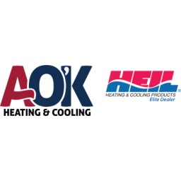 A O K Heating & Cooling logo