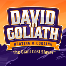 David & Goliath HVAC logo