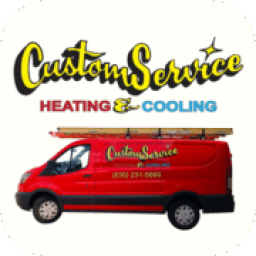 Custom Service Heating & Cooling Inc. logo
