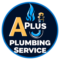 A Plus Plumbing Service logo
