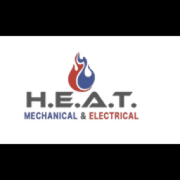 H E A T Mechanical AC And Heat logo