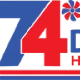 74 Degrees Heating & Air logo