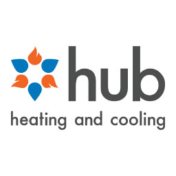 Hub Heating And Cooling logo