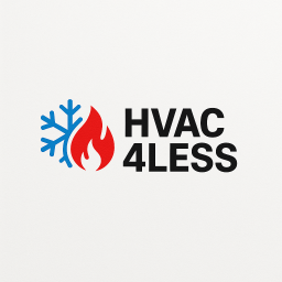 HVAC 4 Less logo