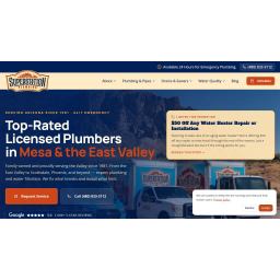 Superstition Plumbing logo