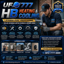 H&B Heating And Cooling logo