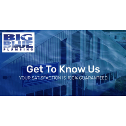 Big Blue Plumbing logo