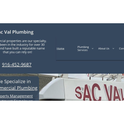 Sac Val Plumbing logo