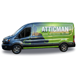 Atticman Heating and Air Conditioning, Insulation logo