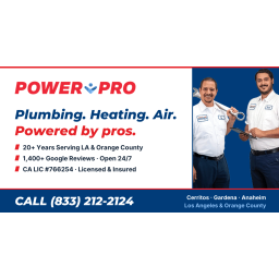 Power Pro Plumbing Heating & Air logo