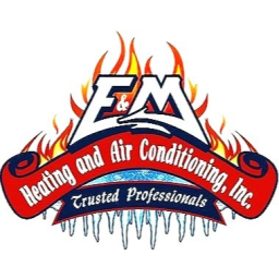 E & M Heating & Air Conditioning logo