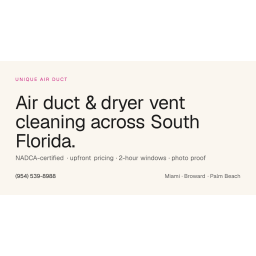 Unique Air Duct Cleaning - Miami, FL logo
