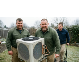 HVACMore Air Conditioning Repair logo