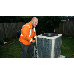 HVACTech AC Repairs logo