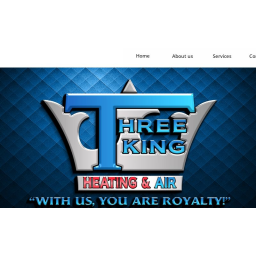 Three King Heating And Air Conditioning logo