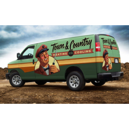 Town & Country Heating And Cooling Co. logo
