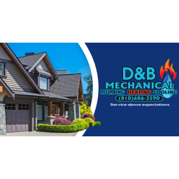 D & B Mechanical logo