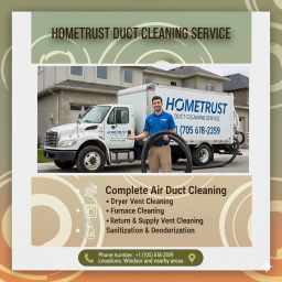 Hometrust Duct Cleaning logo