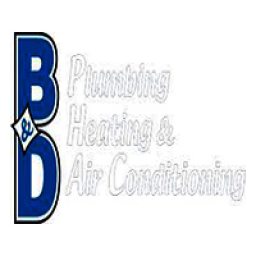 B & D Plumbing, Heating & A/C logo