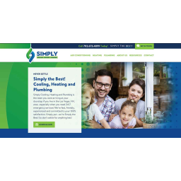 Simply Cooling Heating & Plumbing logo