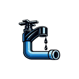 Linear plumbing & drain cleaning logo