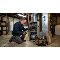 Automatic Heating And Air Inc. Fargo logo