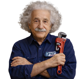 Einstein Pros Plumbing Portland logo