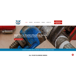 Charlie's Plumbing logo