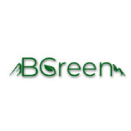 B Green logo