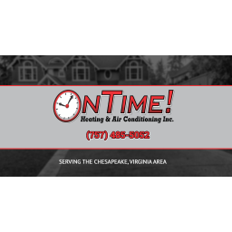 On Time Heating And Air Conditioning logo