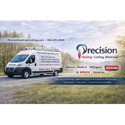 Precision Heating Cooling And Electrical logo