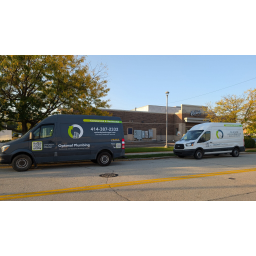 Optimal Plumbing — Milwaukee logo