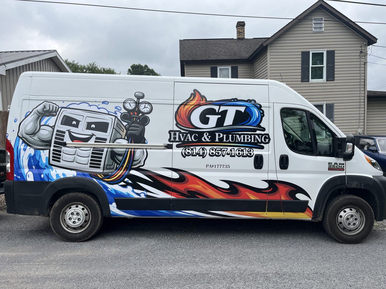 GT HVAC & Plumbing work sample