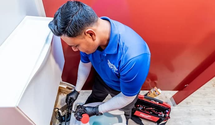 Handyside Plumbing, HVAC & Electrical work sample