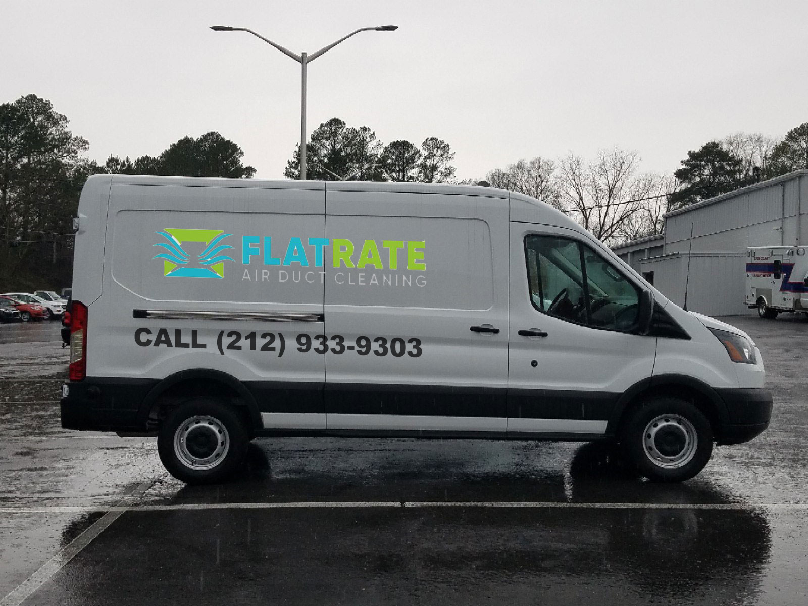 Flat Rate Air Duct Cleaning work sample
