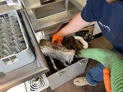 Suburban Plumbing Sewer Line and Drain Cleaning Experts work sample